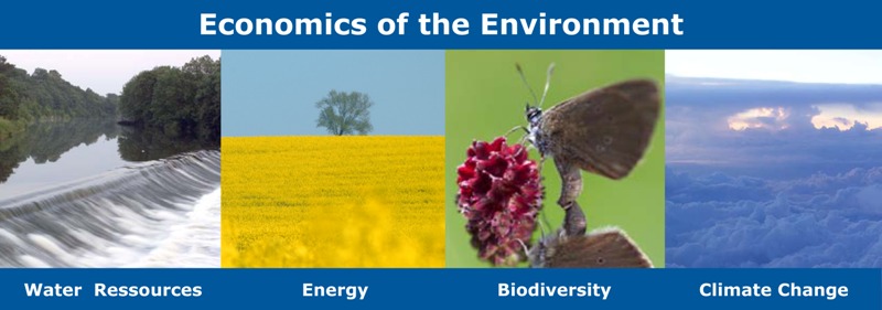 economics of the environment - water ressources, energy, biodiversity, climate change