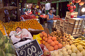 Fruits on a market